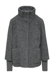 s.Oliver BLACK LABEL Зимняя куртка в темно-сером цвете