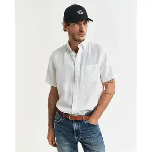 Рубашка с коротким рукавом Gant 3250077, белый