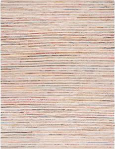 Ковер SAFAVIEH, 244 x 305 см, - коллекция Cape Cod - большой - Natural & Rust, геометрический рисунок, идеально для гостиной, спальни, офиса, столовой (CAP151P)