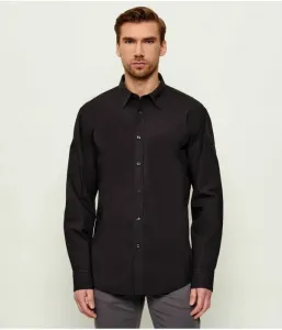 Рубашка regular fit Boss Orange, черный