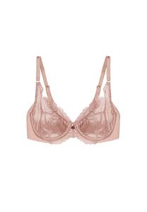 Бюстгальтер на косточках с цветочным принтом дикий пион Triumph, розовый
