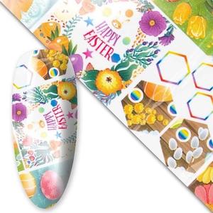 Пасхальная переводная фольга 100 см № 17 MollyLac, Molly Lac