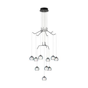 Настольная лампа Eglo черный, белый диаметр/высота: 67/166 см