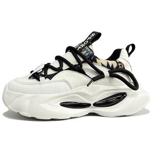 ZUOSAISI Мужские низкие массивные кроссовки White Black, цвет White Black