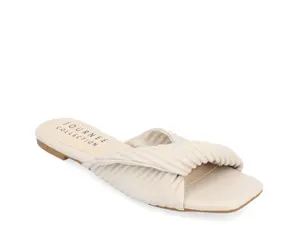 Сандалии Emalynn Slide Sandal Journee Collection, серо-коричневый