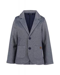 BLUE SEVEN Толстовка с капюшоном на молнии в крапчатом синем цвете