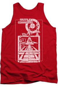 Atari Lift Off мужская майка Gildan, красный