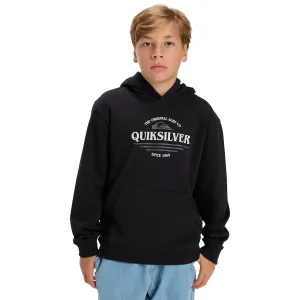 Детская толстовка с графикой Quiksilver, черный