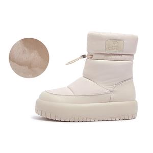 Зимние сапоги женские бежево-черные CAMEL, серебристо-серые