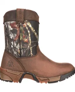 Детские ацтекские резиновые сапоги ROCKY, коричневый