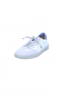 Женские кеды Think! Turna кожаные на шнуровке, бело-бежевый