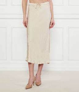 Атласная юбка нет Marella Sport, желтый