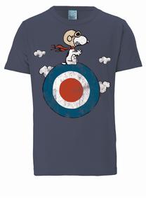 Футболка Logoshirt Peanuts Snoopy Pilot, синий
