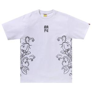 Футболка BAPE Souvenir Koi Fish Tee, White