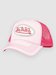 Бейсболка Von Dutch Staple Trucker Cap, pink tint