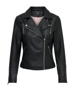 Мотоциклетная куртка Only, черный