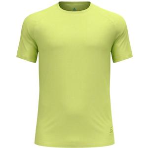 Футболка с круглым вырезом, размер 3, размер s/s active Odlo, зеленый