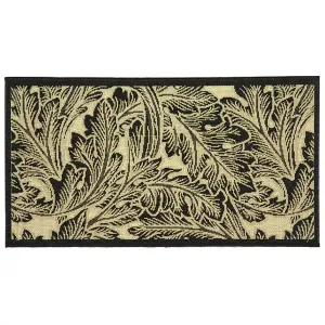 Ковер для улицы и дома, коллаж из листьев во дворе Safavieh, мультиколор, 61x107 см