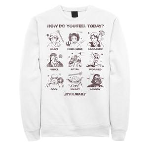 Мужской свитшот с постером группы «Звездные войны» Star Wars