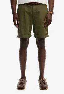 Шорты премиум-класса с текстурированной поверхностью Superdry & Co, Olive Houndstooth