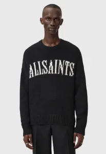 Джемпер команды стоукса Allsaints, Black/Ecru White