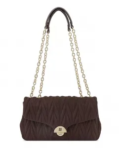 Jaslee Convertible Chain Flap Crossbody Bag – Сумка через плечо Jaslee с цепочкой и откидным клапаном, трансформируемая Nine West, фиолетовый