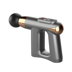 Массажный пистолет Pulse Fascia, для расслабления мышц, вибрационный массаж, для спорта и фитнеса SHZH JKJ006 Shangheng, серый