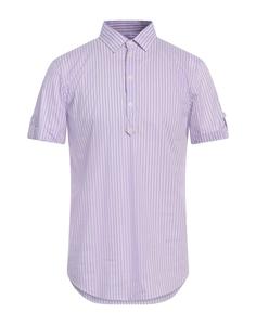 Рубашка Daniele Alessandrini, сиреневый