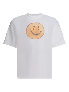 Футболка с принтом KAPITAL, белый