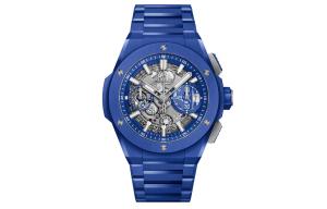 Мужские часы HUBLOT с автоподзаводом механическим механизмом, 42 мм, скелетонизированный циферблат, керамический корпус, керамический ремешок