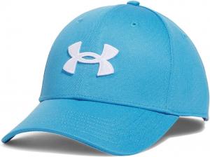 Under Armour мужская кепка Blitzing Cap Stretch Fit, (452) Ether Blue/White