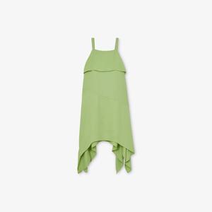 Платье Reiss Alba с квадратным вырезом для девочек  4-9 лет Reiss, зеленый