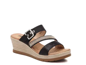 Сандалии Monica Espadrille Wedge Sandal Good Choice, черный