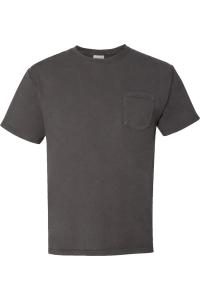 Футболка ComfortWash by Hanes Garment-Dyed Pocket, цвет new railroad grey