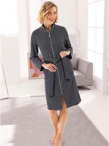 Witt Weiden Банный халат темно-синего и белого цвета