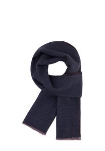 Шарф Boggi Milano CHEVRONNE DOUBLE, Navy Blue/Blue