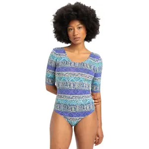 Женская футболка для серфинга Quiksilver, светло-голубой