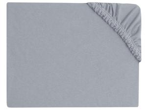 Простыня Zollner серый, 140/200 см