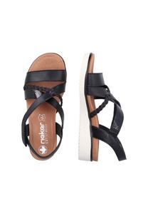 Босоножки на платформе Rieker, черный