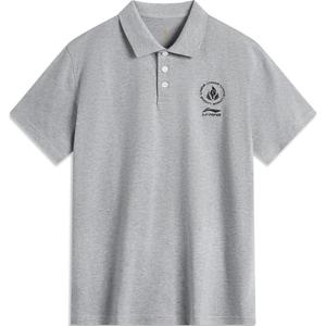 Лининг спортивная поло унисекс вересково-серый