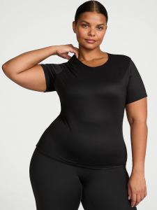 Боди от Victoria с футболкой feathersoft innovation Victoria'S Secret, черный