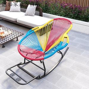 Vinoya Кресло-качалка из ротанга, цвет main image style