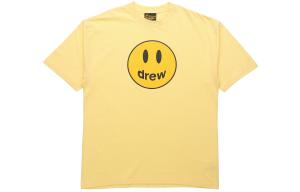 Футболка Smiley Collection унисекс желтоватая Drew House, светло-желтый