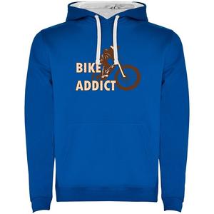 Худи Kruskis Bike Addict Two-Colour, синий