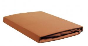 Простыня Ambiante Renforceé для матрасов высотой 35см, хлопок, однотонный оранжевый, размер 90x210/220