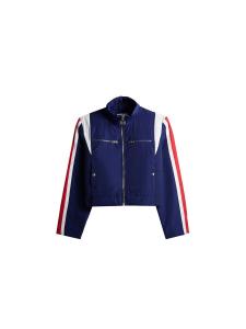 Межсезонная куртка Bershka, темно-синий