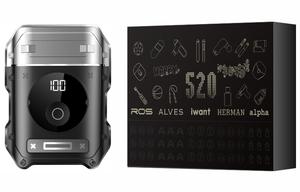 Электрическая бритва D03 Rotary Washable портативная мини-меха для путешествий Ruosai, черный