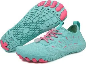 Обувь Grounded Barefoot для женщин и мужчин, противоскользящая, быстро сохнущая, водная, дышащая, легкая с широкой носочной частью, для походов, прогулок, бега, йоги и водных видов спорта, унисекс Generic, синий