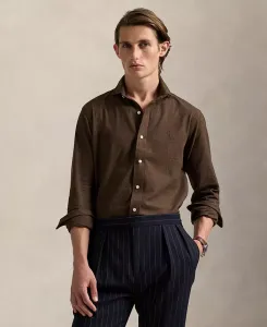 Мужская классическая рубашка Performance Twill Polo Ralph Lauren, зеленый