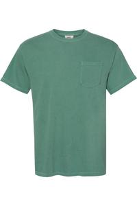 Футболка Comfort Colors Garment-Dyed Heavyweight Pocket, светло-зеленый